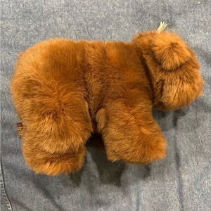 Vintage Gund Cubbins stuffed bear toy brown new with tag